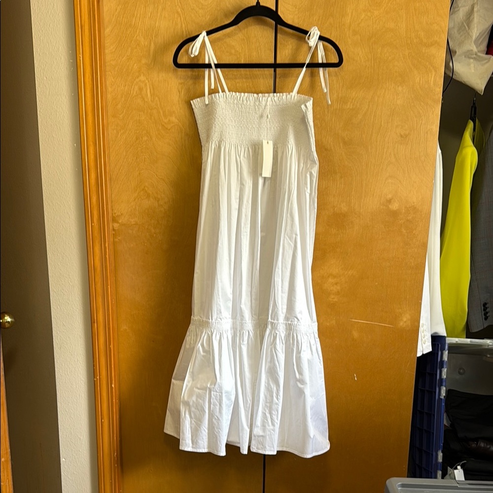 Elegant White Sundress
